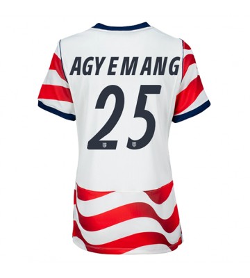 Forenede Stater Patrick Agyemang #25 Hjemmebanetrøje Dame VM 2026 Kortærmet